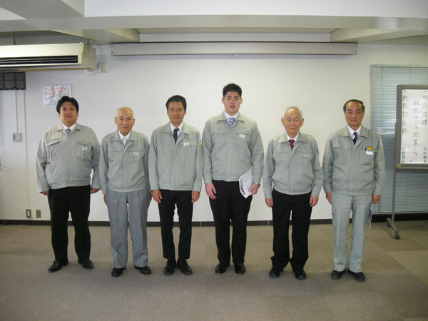 2014年度入社式