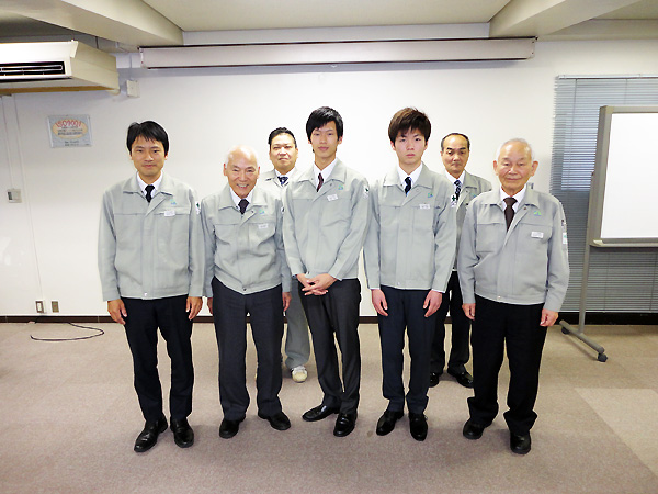 2015年度入社式